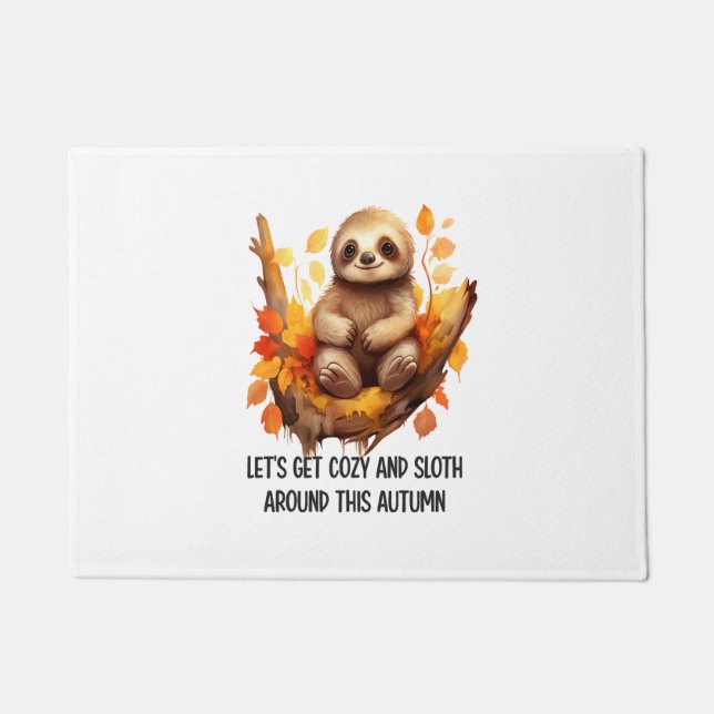 Tapete Get Cozy and Sloth Around This Autumn (Frente)
