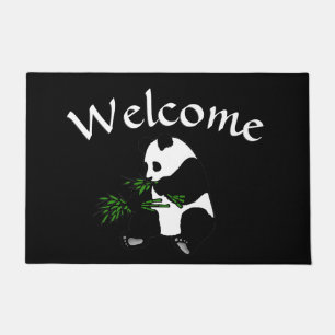 Tapete Giant Panda Come Bamboo Black