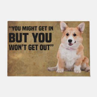 Tapete Gift do Corgi Lover, Corgi Doormat, Gift Corgi