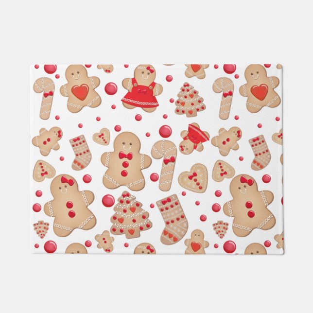 Tapete Gingerpão Homem cozido Biscoitos Whimsical Russos (Frente)