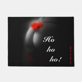 Tapete Glamor de Natal Sexy Babe Festivo Doormat