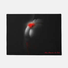 Tapete Glamor Sexy Babe Festivo Natal Doormat