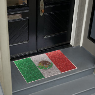 Tapete Glitter de Sinalizador Mexicano Latinx - Início d