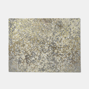 Tapete Glitter Dourado Crackle Moderno de Glicle Chic Spa