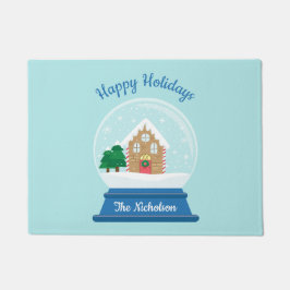 TAPETE GLOBO DE NEVE DE NATAL