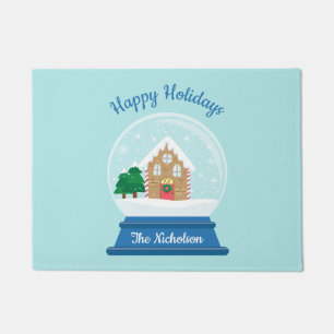 TAPETE GLOBO DE NEVE DE NATAL