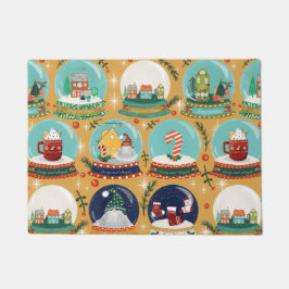 Tapete Globo de neve de Natal Gnome//Gingerpão House//