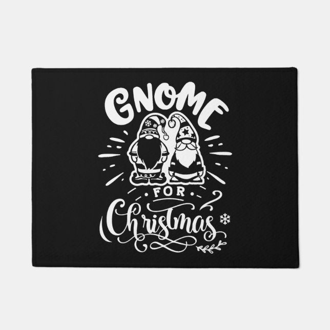 Tapete Gnome para o Natal (Frente)
