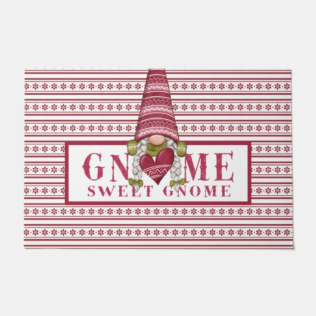 Tapete Gnome Sweet Gnomo Doormat (Frente)