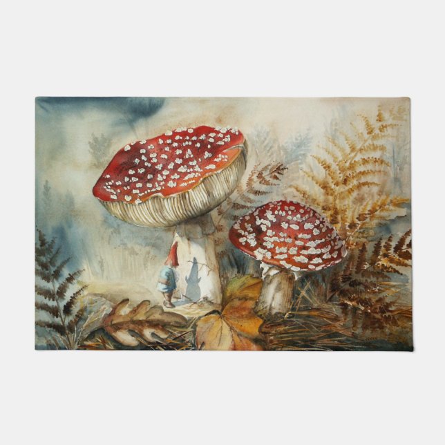 Tapete gnomo da aguarela (Frente)