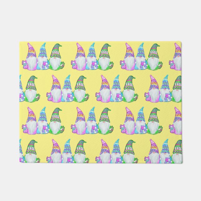 TAPETE GNOMOS DA PÁSCOA (Frente)