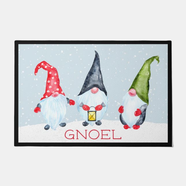 Tapete Gnomos Natalinos Caprichosos (Frente)