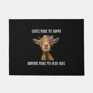 Tapete Goats Me Faz Feliz, Goat Lover