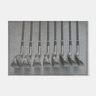 Tapete Golf Clubs Rug, Jogadores Simples De Golfe