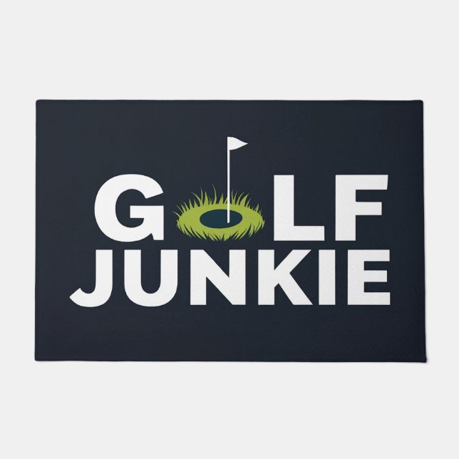 Tapete Golf Junkie Cute Legal (Frente)