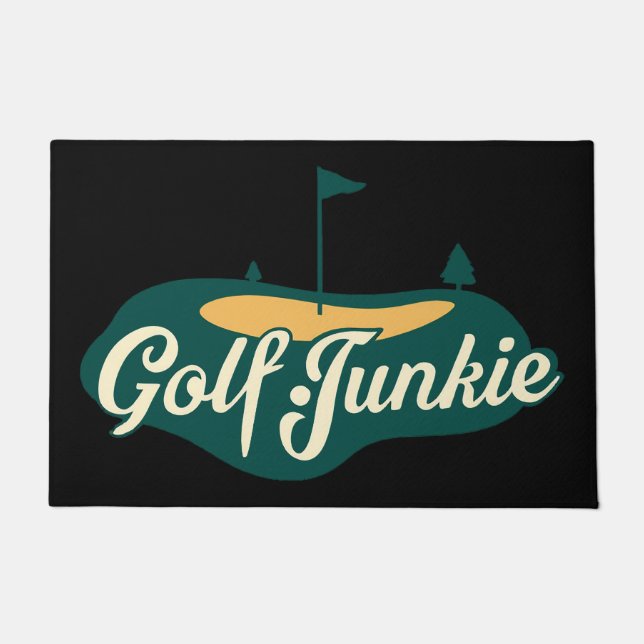 Tapete Golf Junkie Cute Legal (Frente)