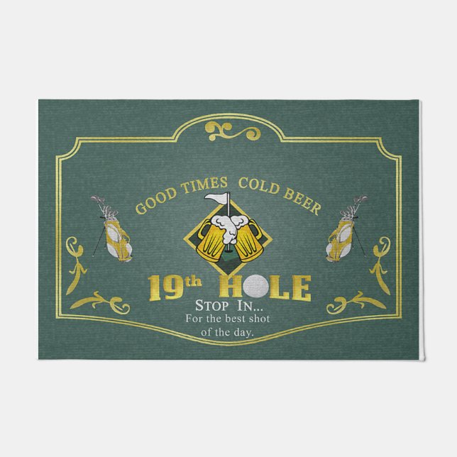Tapete Good Time Cold Beer Mat, Golf (Frente)