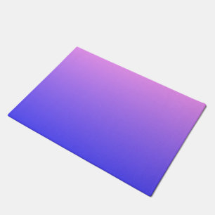 Tapete Gradiente Violeta e Azul