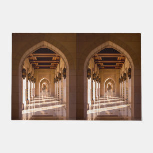 Tapete Grande Mesquita de Sultão Qaboos em Muscat, Omã