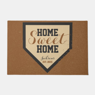 Tapete Grande nome de família doce Home da placa Home