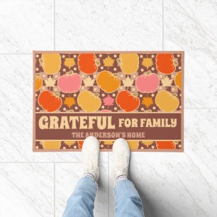 Tapete Grata pelo nome personalizado da família Boho Brow