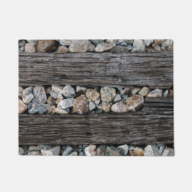 Tapete Gravatas de carril e Gravel (Frente)