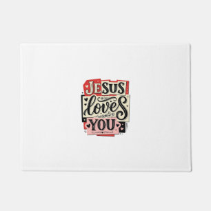 Tapete Grave Vintage Jesus Te Ama Tipografia Cristã