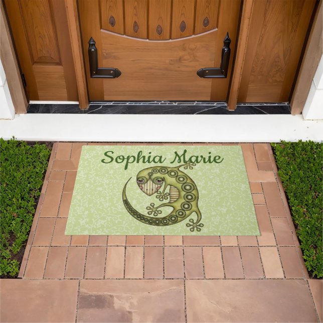 Tapete Green Lizard (Ar livre)