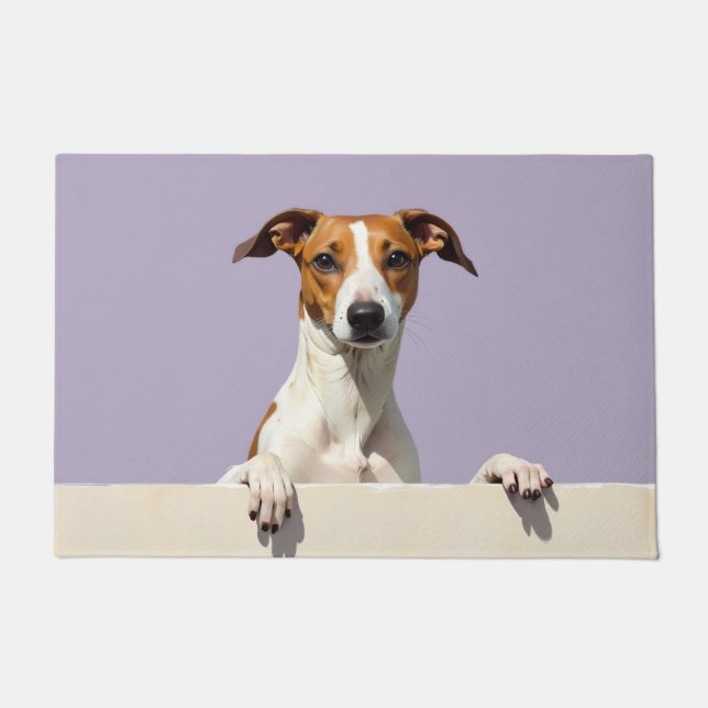 Tapete Greyhound Dog Doormat Art (Frente)