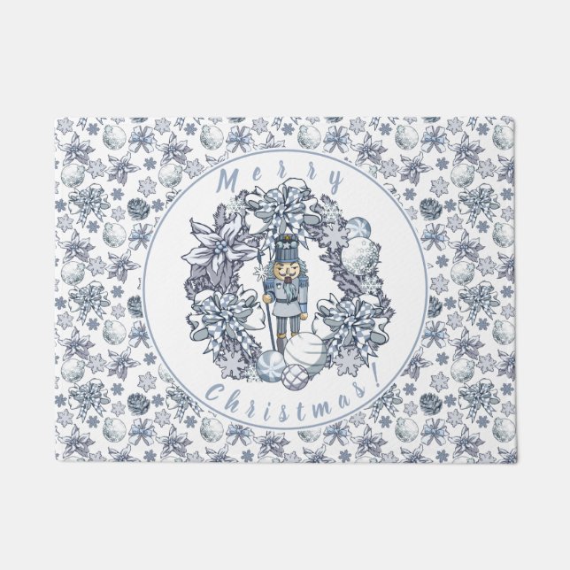 Tapete Grinalda do Nutcracker do White Christmas (Frente)