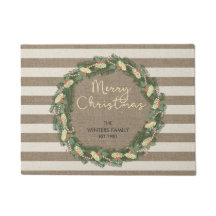 Grinalda personalizada da listra de serapilheira