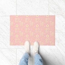 Groovy Blush Boho Daisy Floral Jardim Padrão Wrap