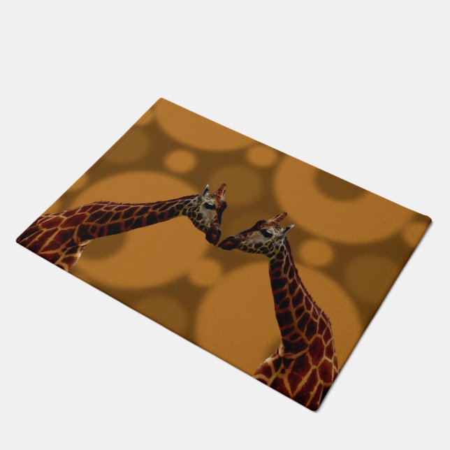 Tapete Groovy Girafes A Go, (Inclinado)