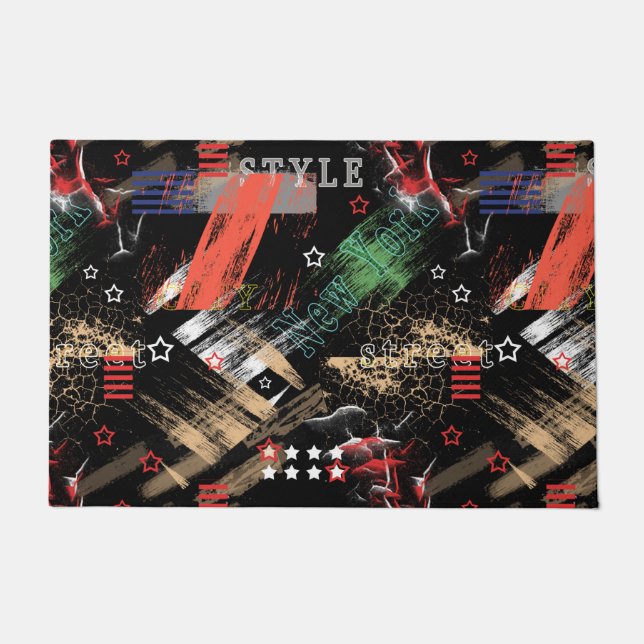 Tapete Grunge de abstrato moda (Frente)