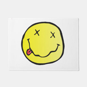 Tapete grunge emoji door mat doormat