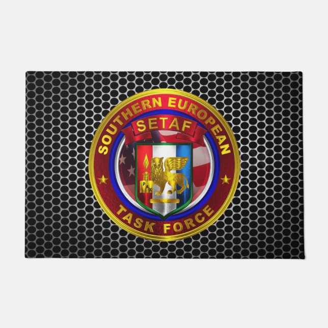 Tapete Grupo de Trabalho do Sul da Europa (SETAF) (Frente)