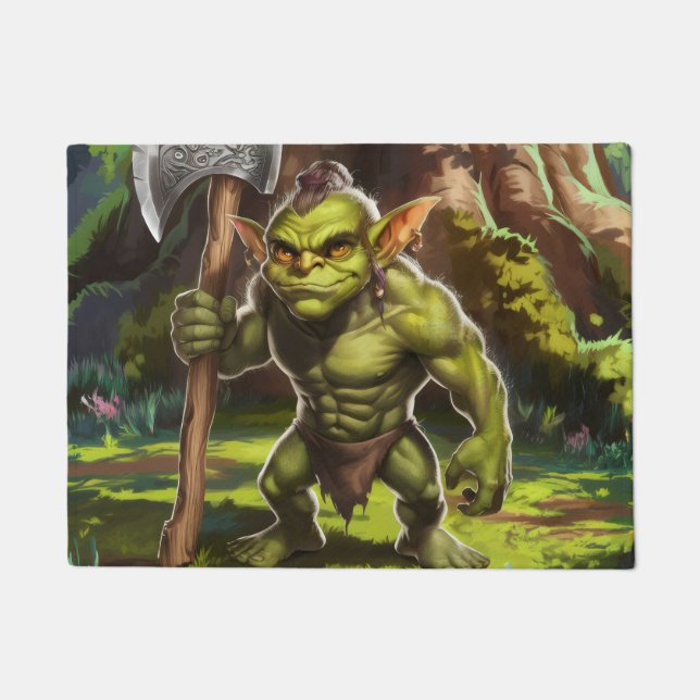 Tapete Guardião goblin da floresta. (Frente)