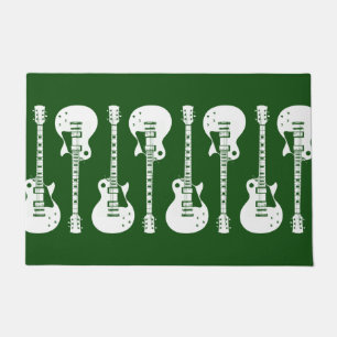 Tapete Guitarras Elétricas em Branco