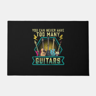 Tapete Guitarrista Você Nunca Pode Ter Muitas Guitarras X