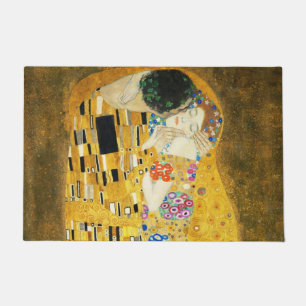 Tapete Gustav Klimt O Beijo Vintage Art Nouveau Painting