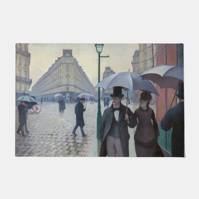 Tapete Gustave Caillebotte - Paris Street; Rainy Day (Frente)