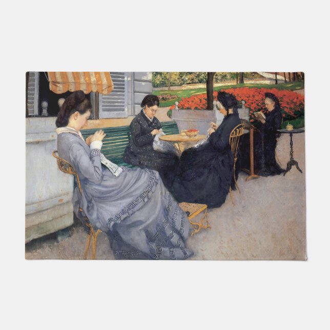 Tapete Gustave Caillebotte - Retratos no Campo (Frente)