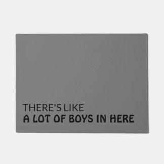 Tapete Há muitos rapazes aqui