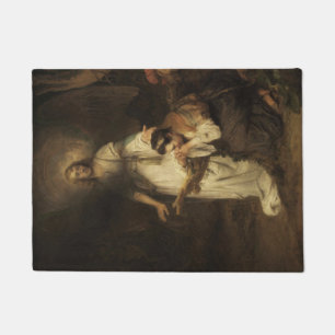 Tapete Hagar e o Anjo (por Carel Fabritius)
