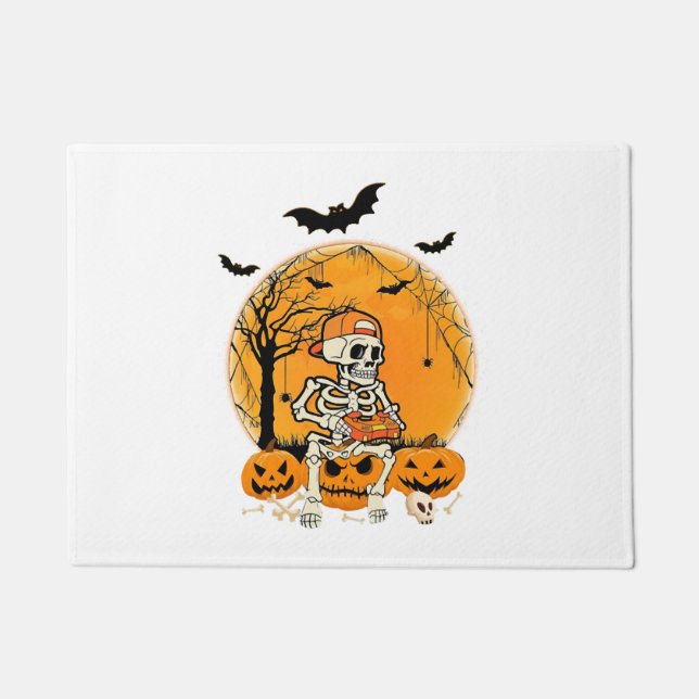 Tapete Halloween BonePumpkin (Frente)