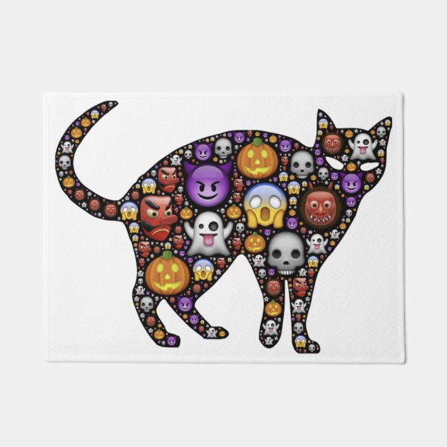 TAPETE HALLOWEEN CAT (Frente)