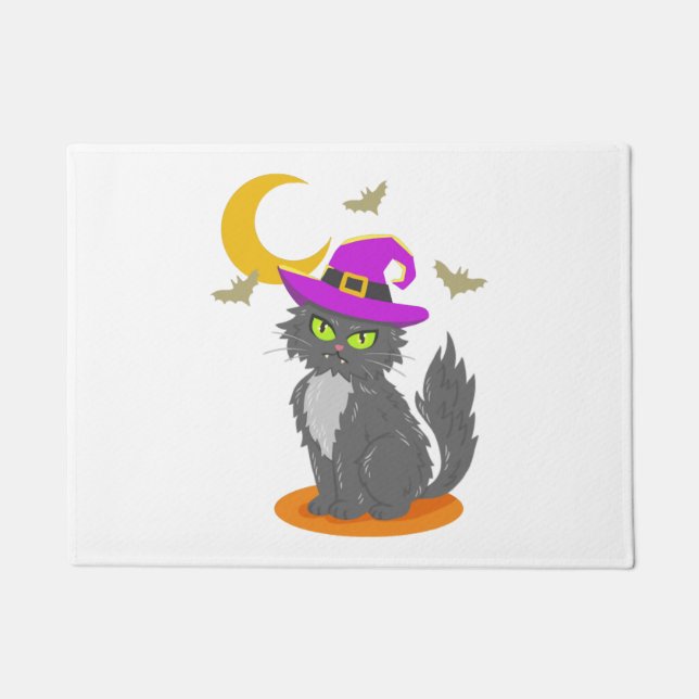 Tapete Halloween Cat Halloween Costume (Frente)