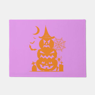 Tapete Halloween de Pumpkins Empilhado