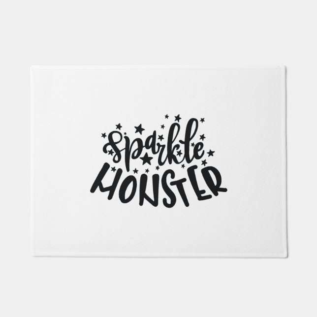 Tapete Halloween do Monstro Sparkle (Frente)