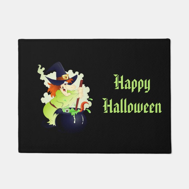 Tapete Halloween Door Mat-Witch (Frente)